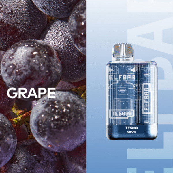 ELF BAR ELFBAR TE5000 GRAPE