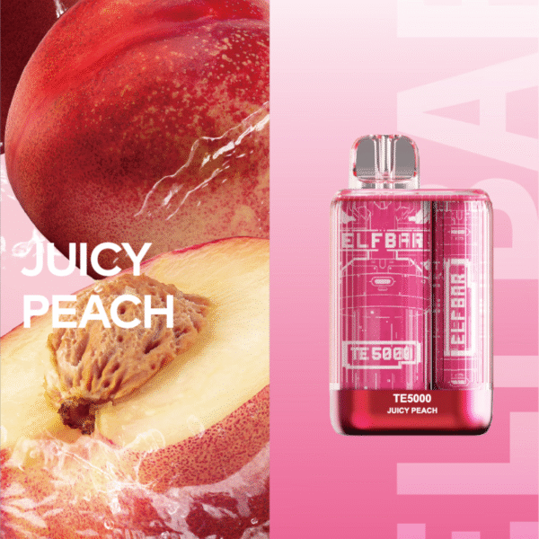 ELF BAR ELFBAR TE5000 JUICY PEACH