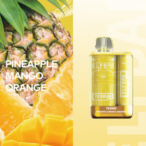 ELF BAR ELFBAR TE5000 PINEAPPLE MANGO ORANGE