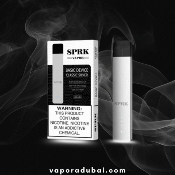 SPRK VAPE V4 DEVICE CLASSIC SILVER