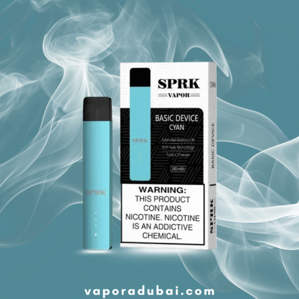 SPRK VAPE V4 DEVICE CYAN IN Dubai
