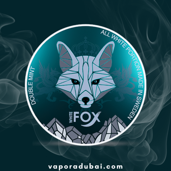White Fox Double Mint Slim All White Portion