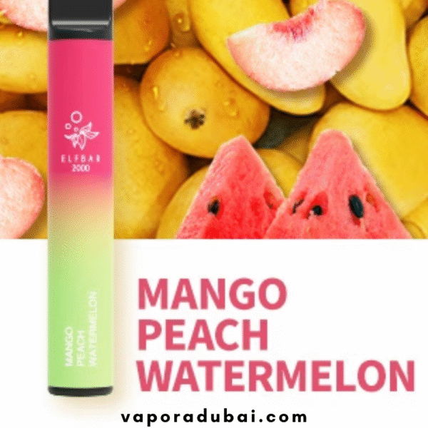 ELFBAR 2000 MANGO PEACH WATERMELON